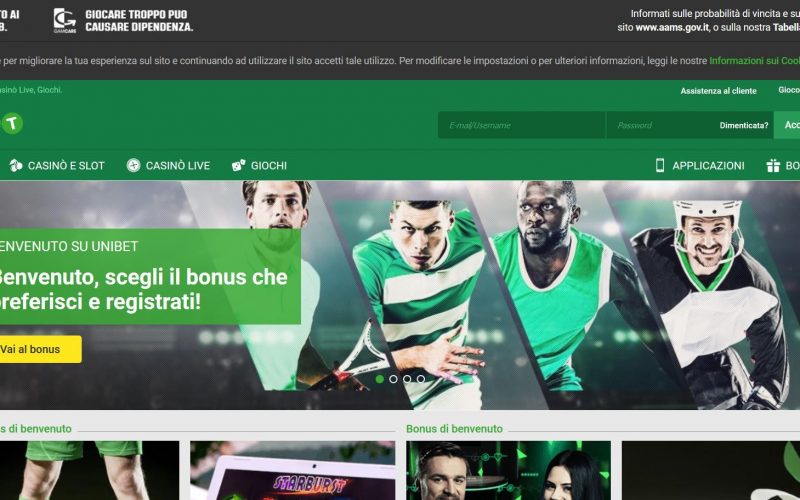 Incrementa le possibilità di vincita con “Scommessa live: non c’è 4 senza 5!” di Unibet