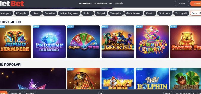 Netbet Casino: Recensione e Opinioni  Online | Bonus 200€