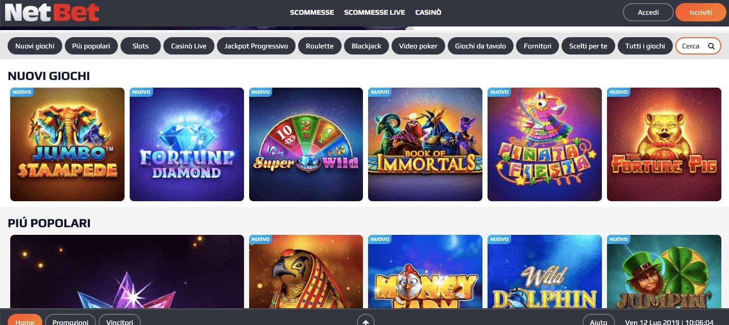 netbet casino homepage
