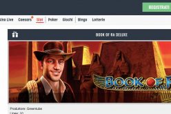 Book of Ra Deluxe su Snai, i bonus a disposizione