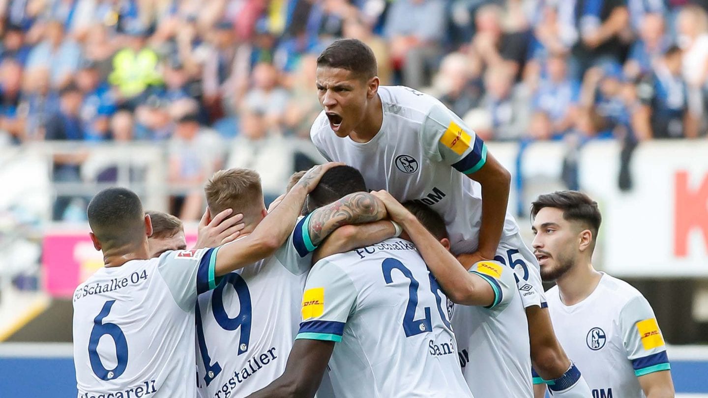 esultanza Schalke 04, Bundesliga