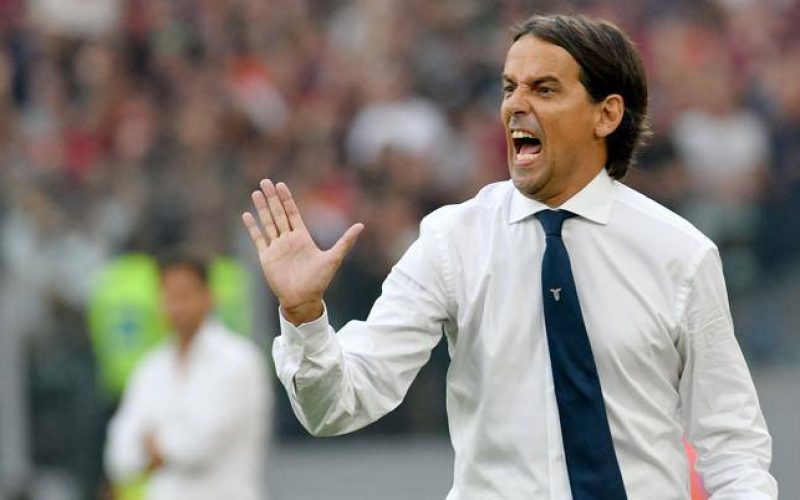 Lazio, Simone Inzaghi sbotta: “Voglio una reazione, non mi bastano i complimenti”