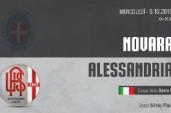 Coppa Italia Serie C, Novara-Alessandria: quote, pronostico e probabili formazioni (09/10/2019)