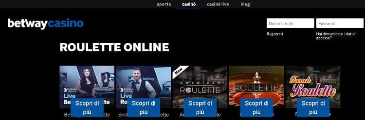 casino slot betway