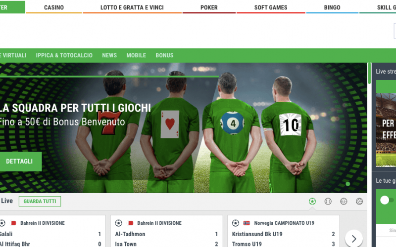 Lottomatica Scommesse: la recensione della piattaforma Better