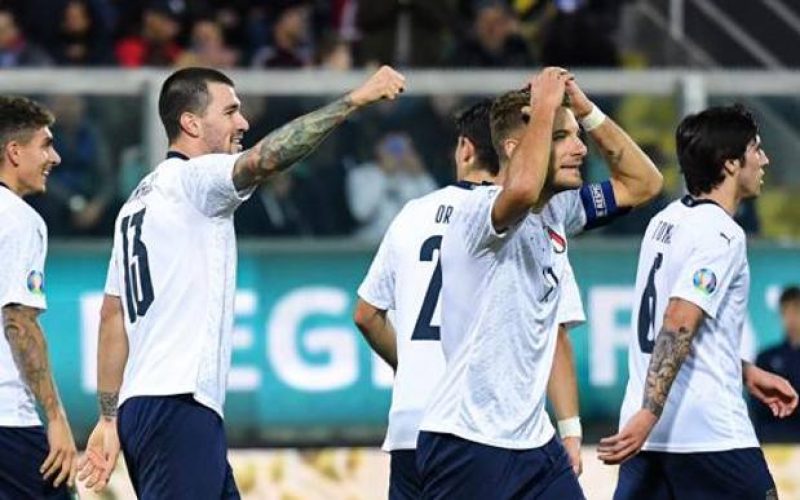 Italia travolgente, 9-1 all’Armenia! Mancini chiude il girone a suon di gol