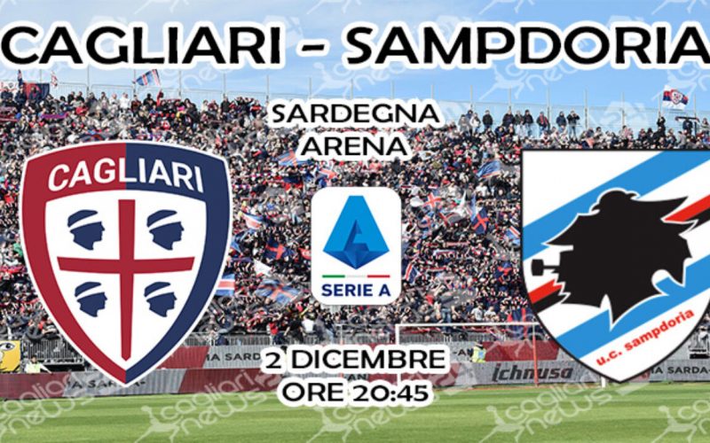 Serie A, Cagliari-Sampdoria: quote, pronostico e probabili formazioni (02/12/2019)