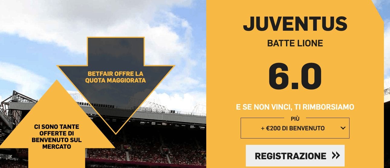 Quota Maggiorata Spal-Juventus