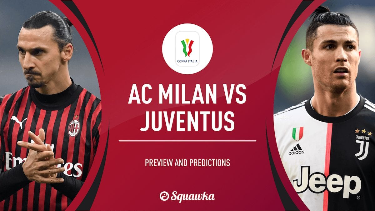 Coppa Italia, Milan-Juventus: quote, pronostico e probabili formazioni (13/02/2020)