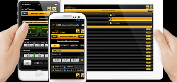 App Mobile di Planetwin365: la recensione