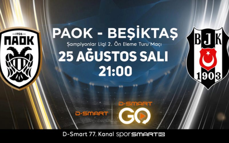 Champions League, Paok-Besiktas: quote, probabili formazioni e pronostico (25/08/2020)