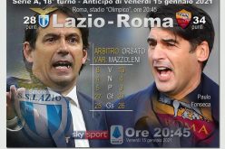 Serie A, Lazio-Roma: quote, pronostico e probabili formazioni (15/01/2021)