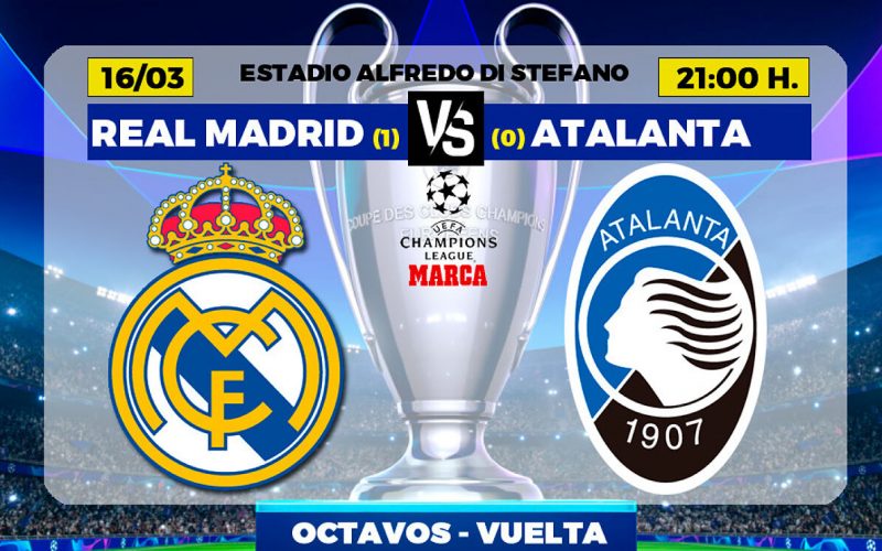 Champions League, Real Madrid-Atalanta: pronostico, probabili formazioni e quote (16/03/2021)