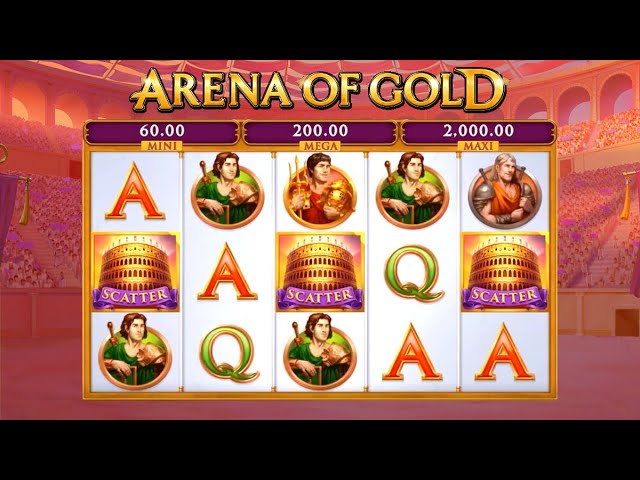 Slot machine Arena of Gold