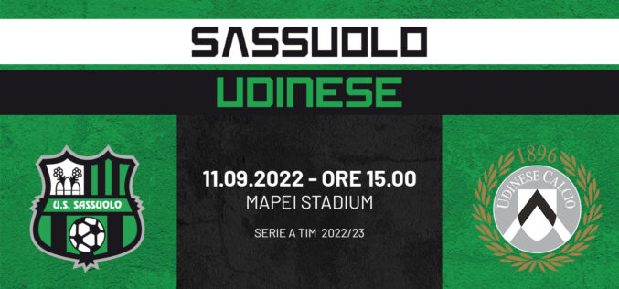 Serie A, Sassuolo-Udinese: pronostico, probabili formazioni e quote (11/09/2022)