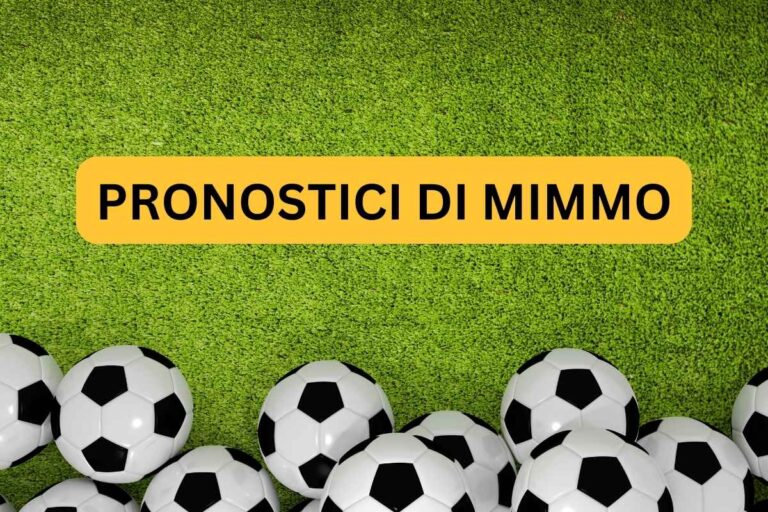 Pronostici Mimmo 24 ottobre 2024