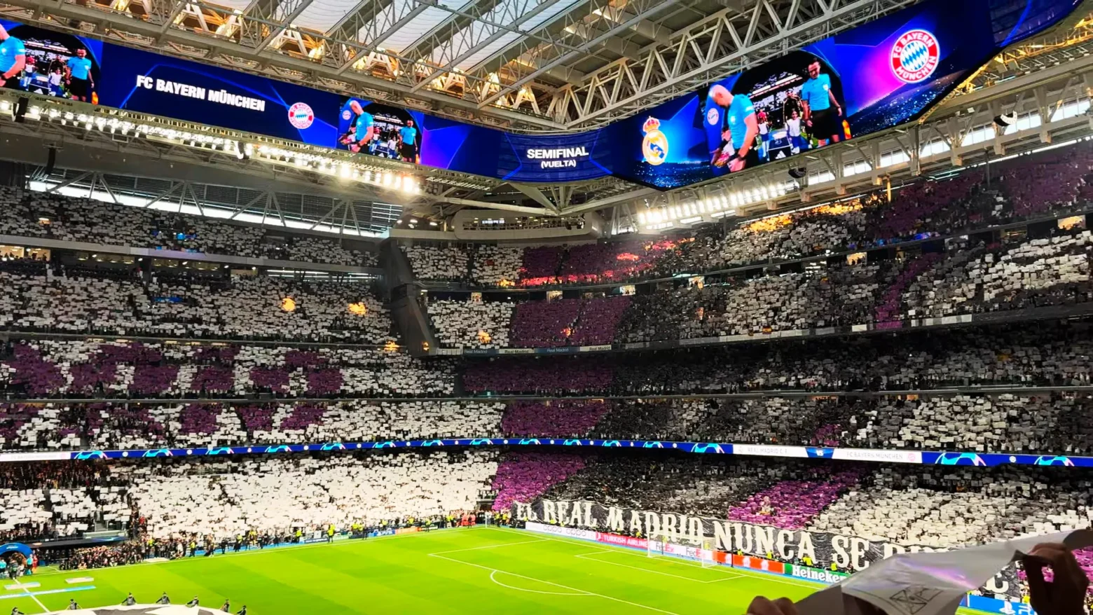 Estadio Santiago Bernabéu, Real Madrid