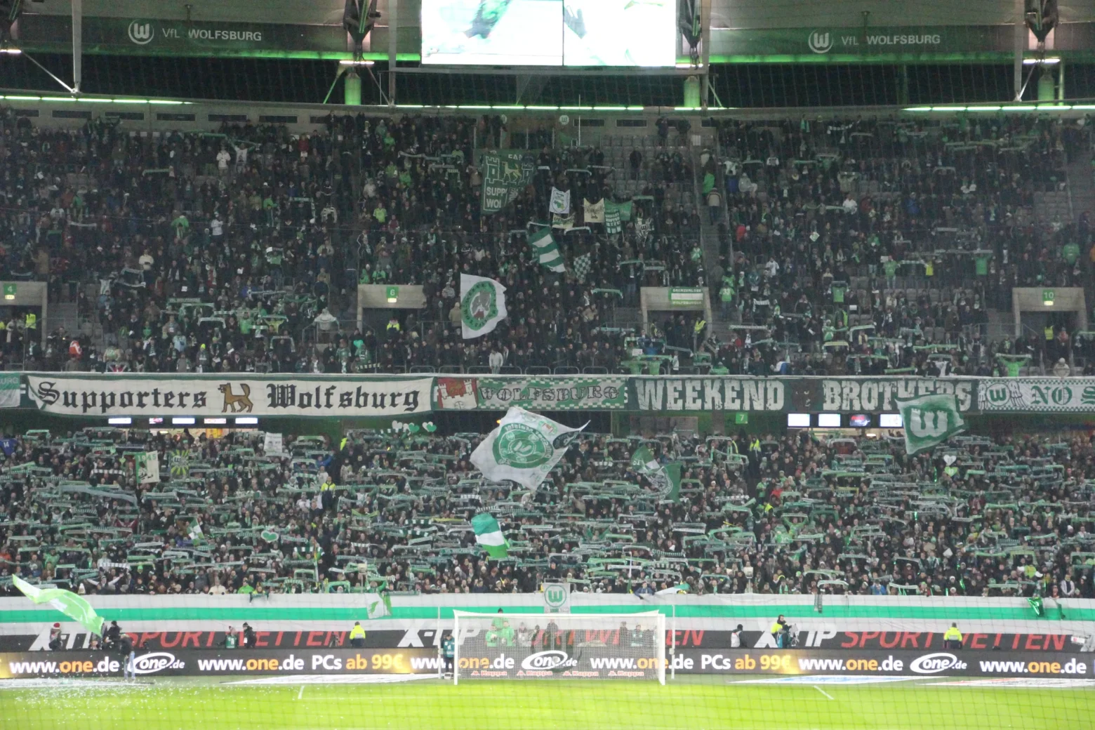 Volkswagen Arena, Tifosi Wolfsburg