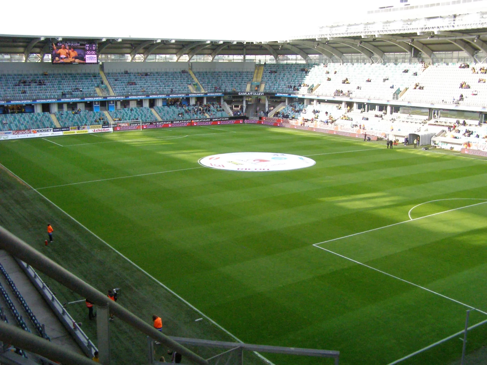 Gamla Ullevi, Hacken