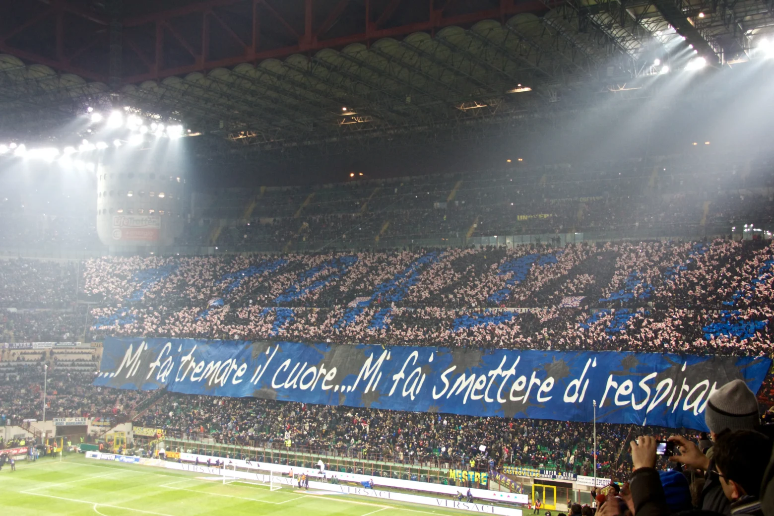Coreografia tifosi Inter