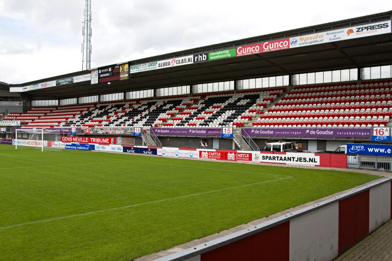 Sparta Stadion Het Kasteel, Sparta Rotterdam