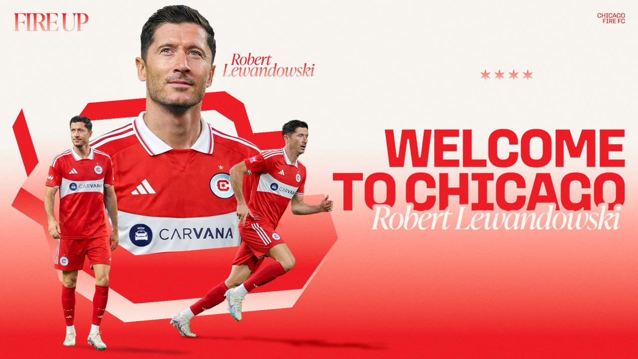 Chicago Fire, ufficiale l'acquisto di Robert Lewandowski il comunicato stampa del club statunitense