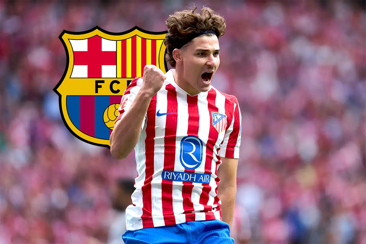 Julian Alvarez fa infuriare l'Atletico Non tratteremo con il Barcellona. Costa 500 milioni