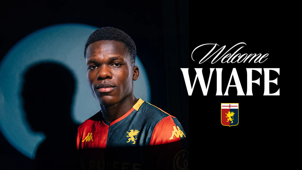 Calciomercato Genoa, Samuel Wiafe è un nuovo giocatore rossoblù il comunicato ufficiale del club