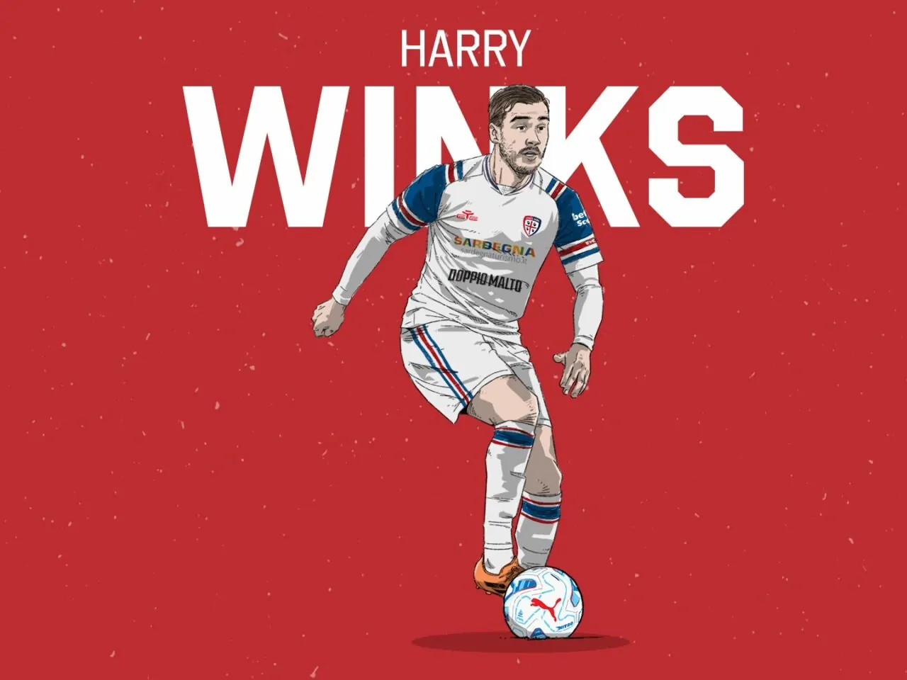 Harry Winks è un nuovo giocatore del Cagliari il comunicato ufficiale