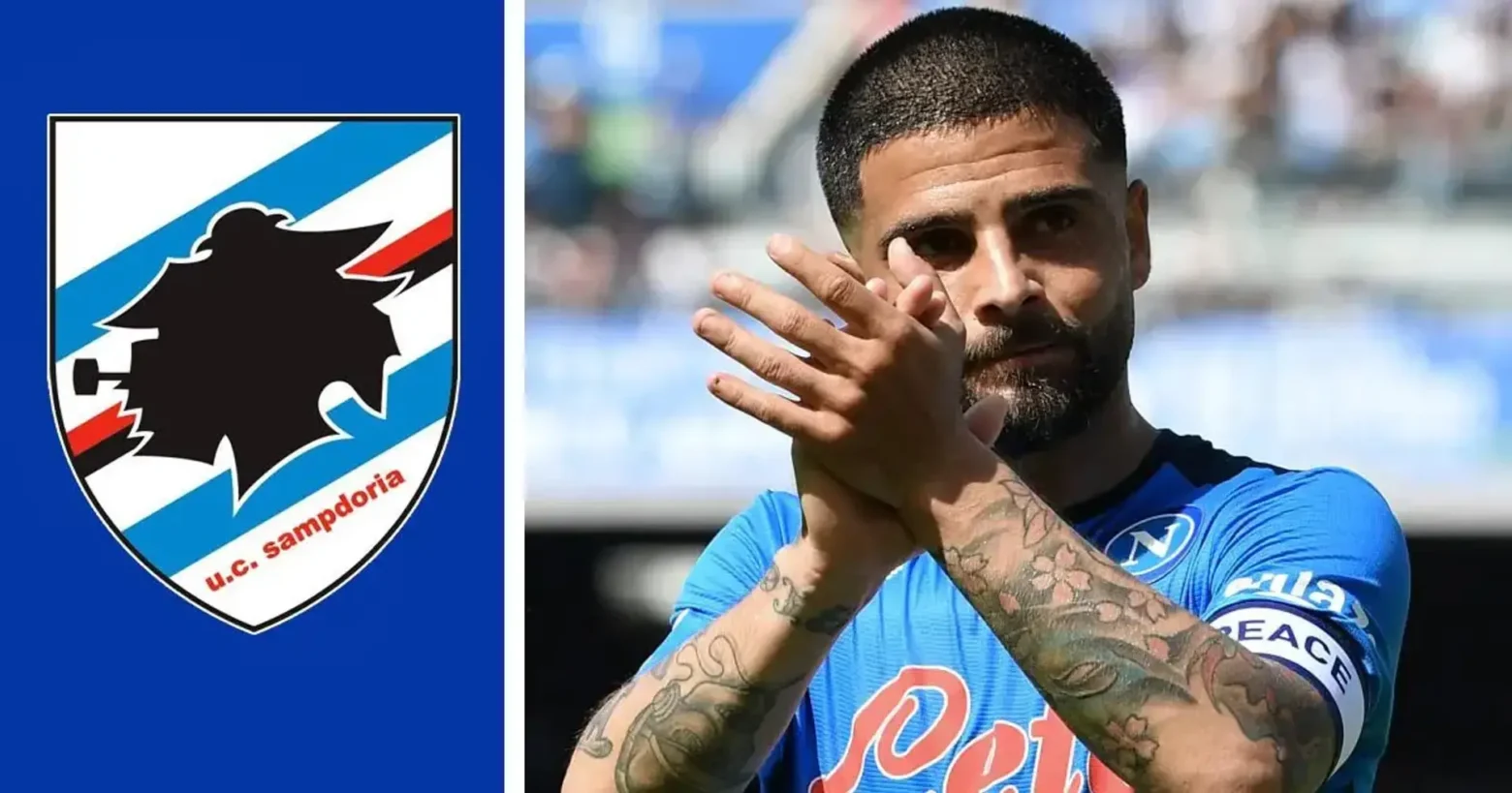Insigne Sampdoria, visite mediche in corso a Bogliasco firma fino al 2028 per l'ex Napoli