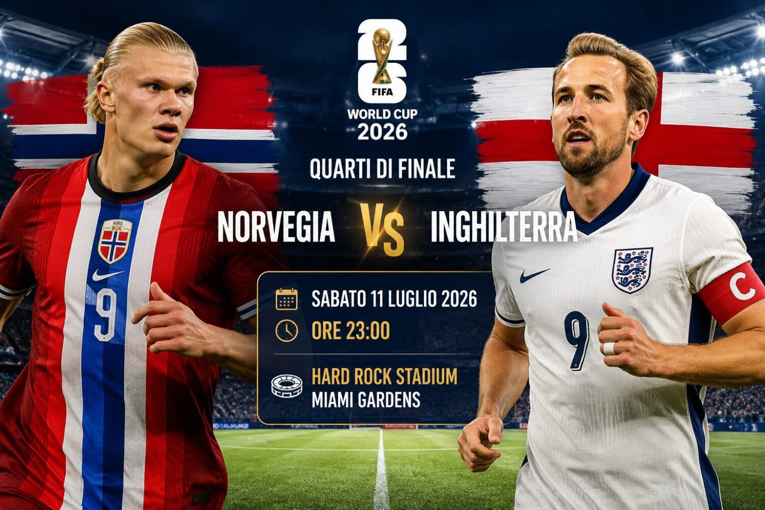 Norvegia - Inghilterra
