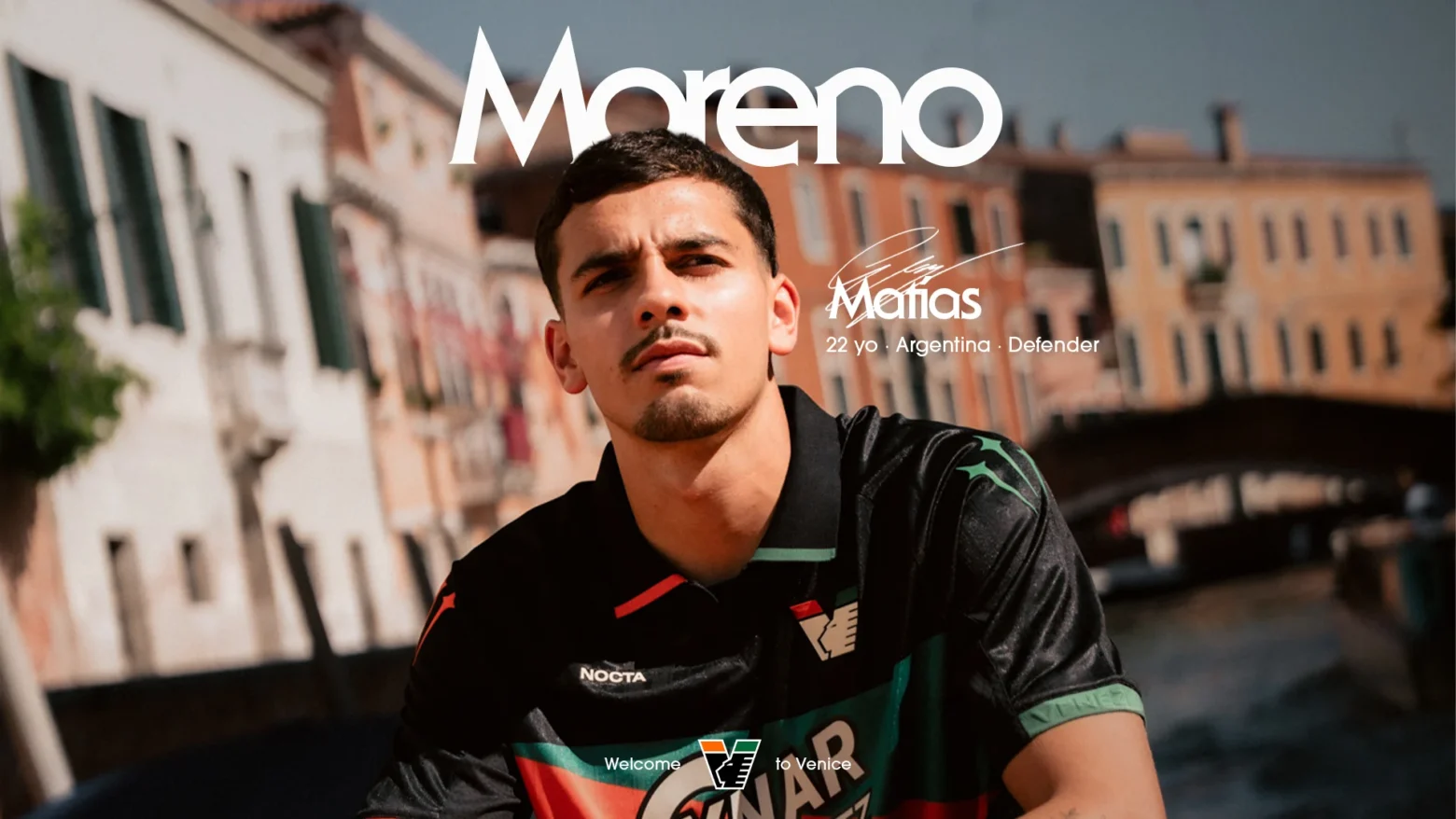 Venezia FC, ufficiale l'acquisto di Matias Moreno il comunicato dei lagunari