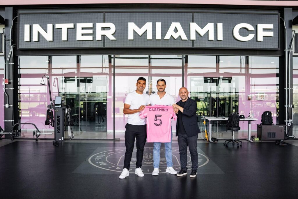 Casemiro è un nuovo giocatore dell'Inter Miami: il comunicato