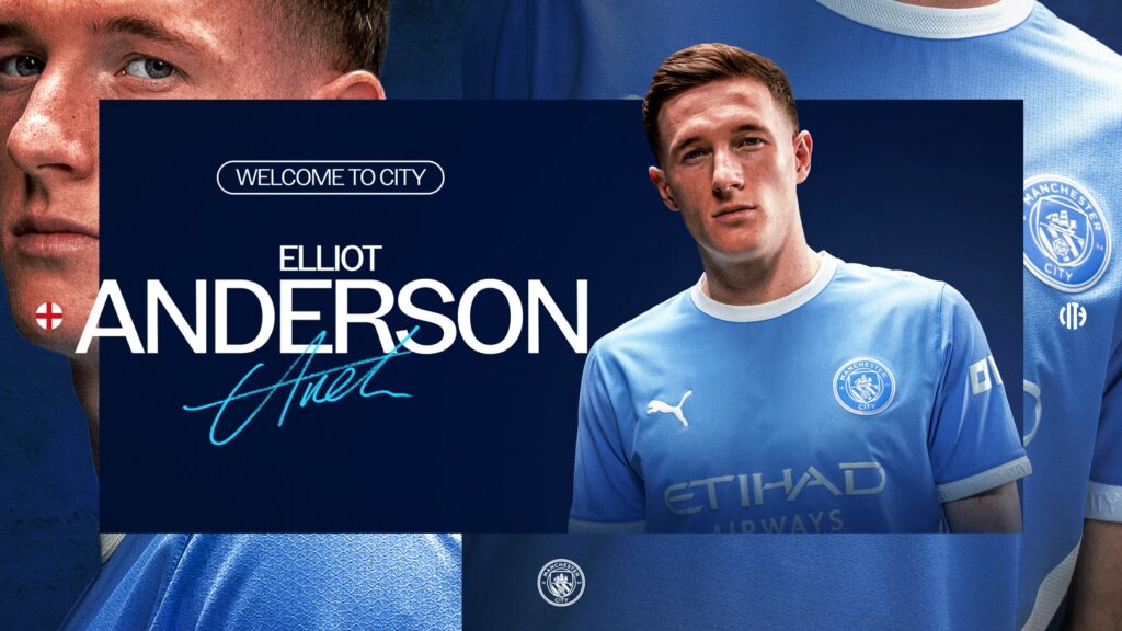 Elliot Anderson è un nuoov giocatore del Manchester City: il comunicato ufficiale