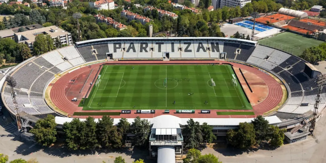 Stadion Partizan - Belgrado