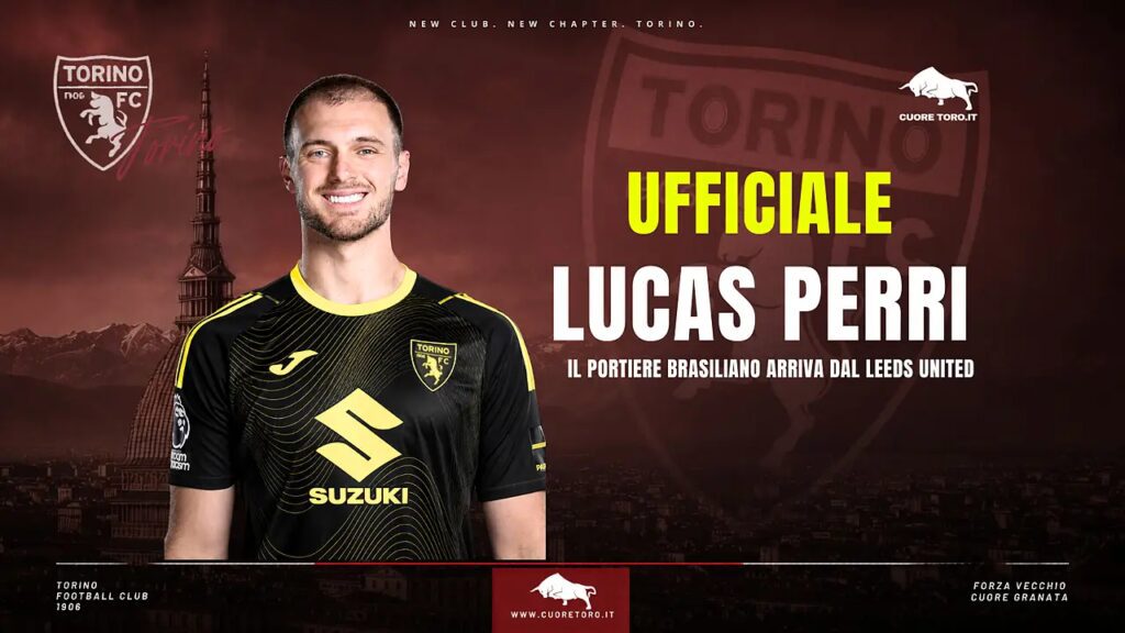 Calciomercato Torino, ufficiale l'ingaggio di Lucas Perri dal Leeds: il comunicato dei granata 3 Calciomercato Torino, ufficiale l'ingaggio di Lucas Perri dal Leeds: il comunicato dei granata
