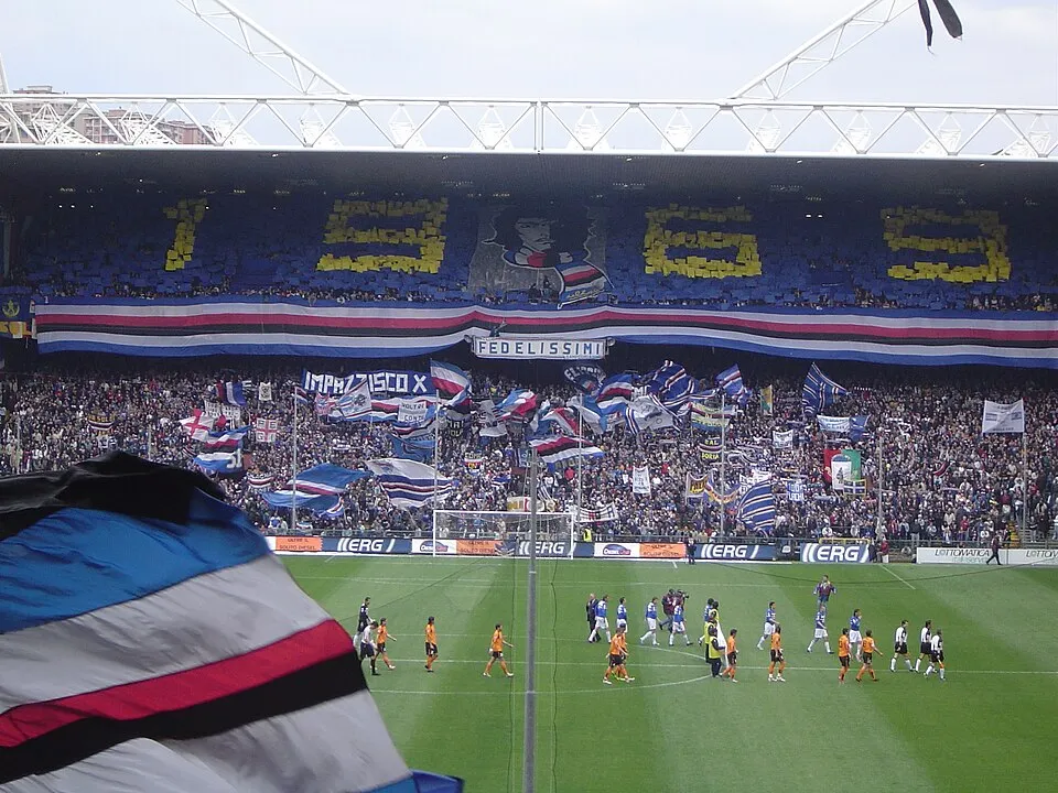Gradinata Sud, Sampdoria